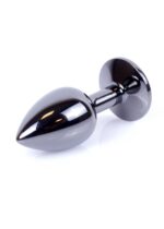 Boss Series Jewellery Anal Plug Argintiu - Cristal Clar