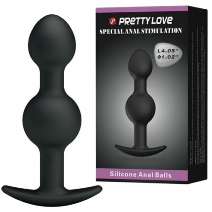 Pretty Love Bile Anale din Silicon cu Greutate 10,3 cm